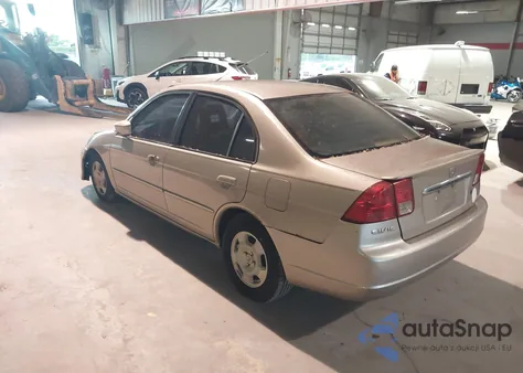 2003 Honda Civic Hybrid from USA, damaged, VIN JHMES96633S012098